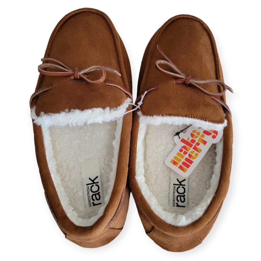 Nordstrom Rack Women’s Moccasin Brown Chestnut - Picture 2 of 3